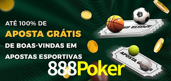 888Poker Ate 100% de Aposta Gratis